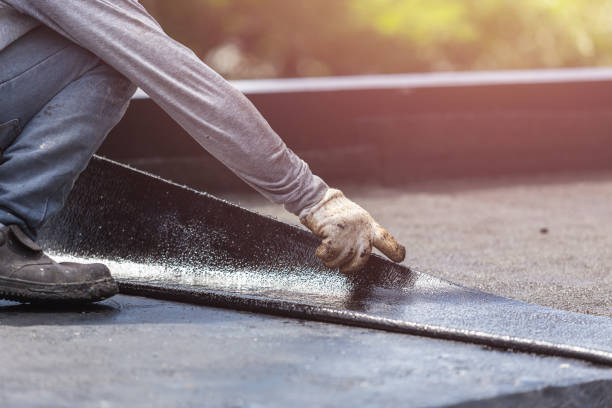 Professional Emergency Waterproofing technician working in Bellevue, PA